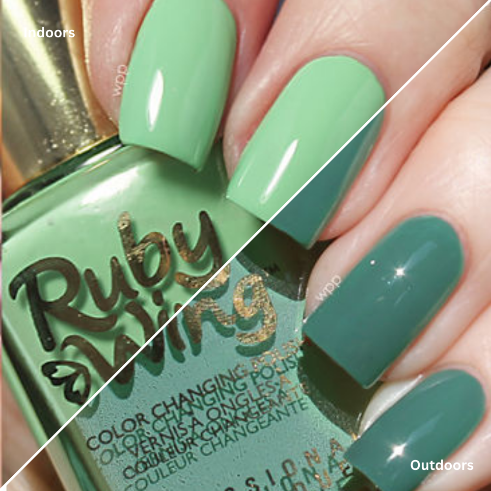 RUBY WING Color Changing Polish 0.5oz - Cut Grass #RW191034