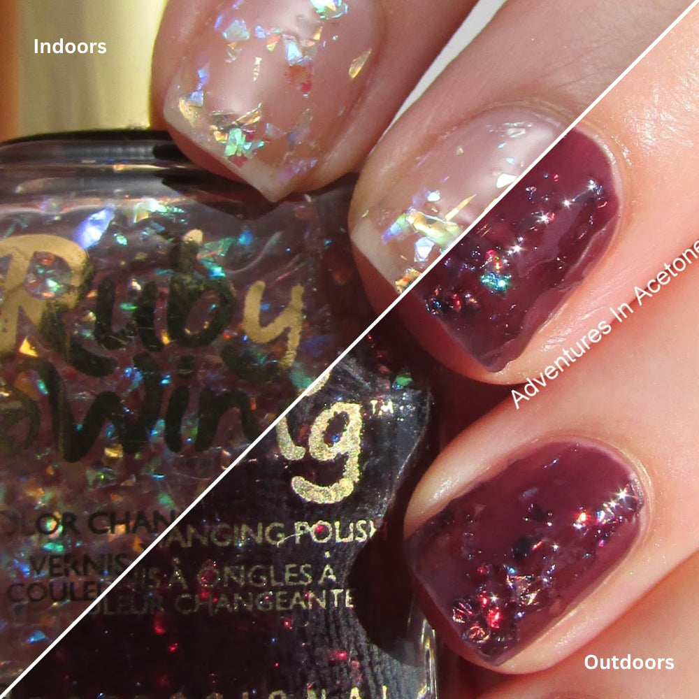 RUBY WING Color Changing Polish 0.5oz - Chocolate Mousse #RW191054