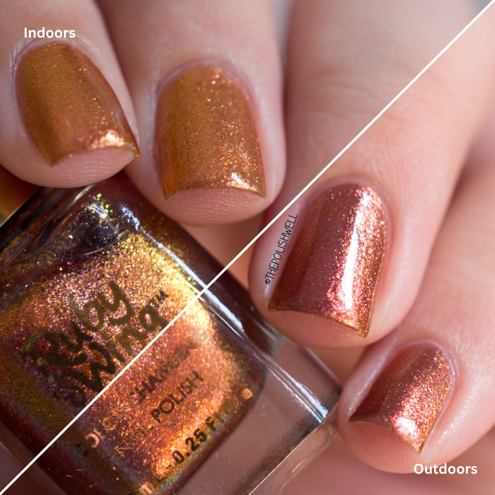 RUBY WING Color Changing Polish 0.5oz - Cinnamon Bun #RW191055