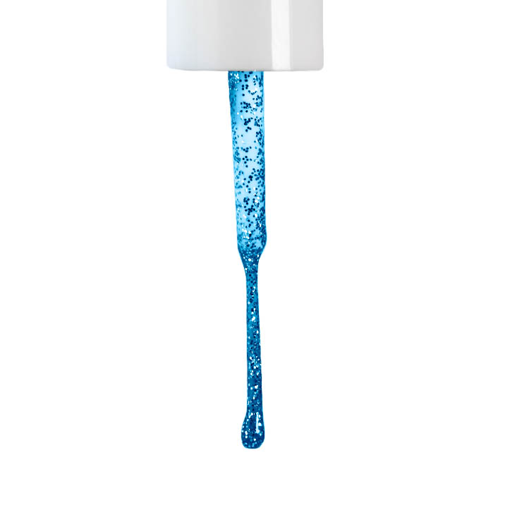 LECHAT CM Gel Art Liner 0.33oz - #CMG34 Blue Glitter
