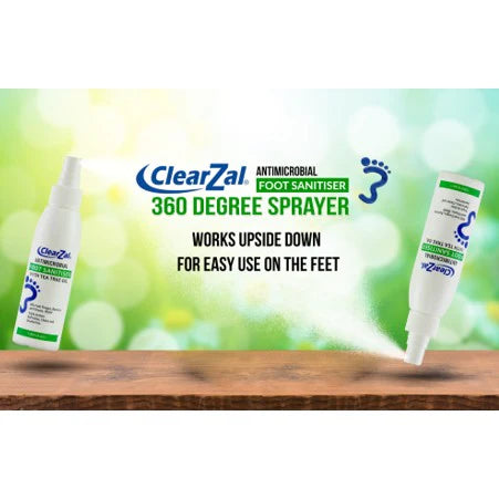 CLEARZAL Antimicrobial Foot Sanitiser with Tea Tree Oil