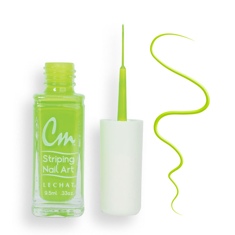 LECHAT CM Striping Nail Art Polish 0.33oz - Electric Green #CM07