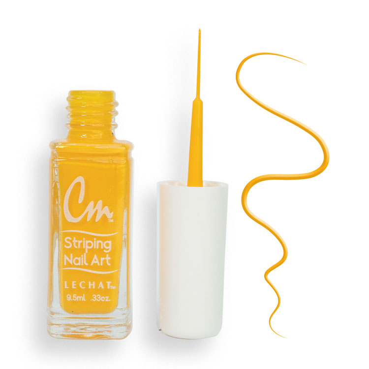 LECHAT CM Striping Nail Art Polish 0.33oz - Sunflower Yellow #CM11