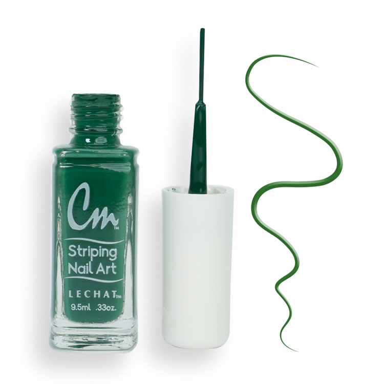 LECHAT CM Striping Nail Art Polish 0.33oz - Nature Green #CM13