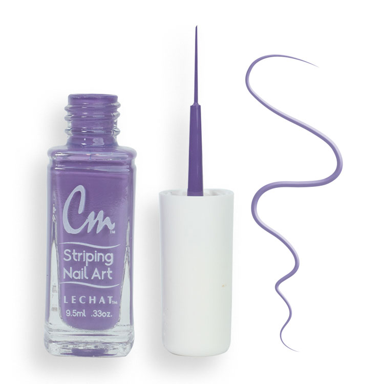 LECHAT CM Striping Nail Art Polish 0.33oz - Lavender Flower #CM15