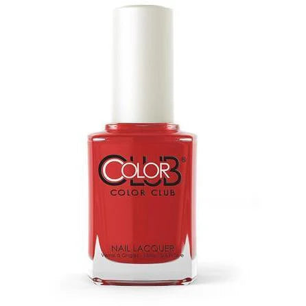 COLOR CLUB Nail Lacquer 0.5oz - Cadillac Red #115