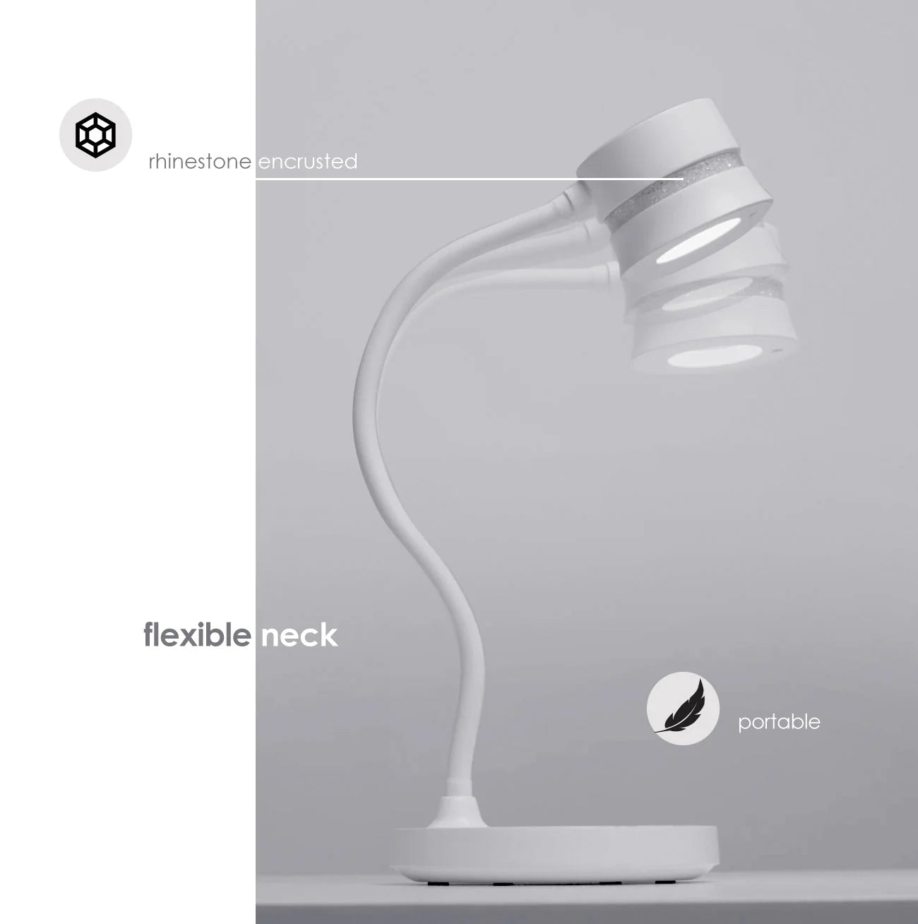 Kupa ManiPro Glo Duet UV/LED & Desk Lamp
