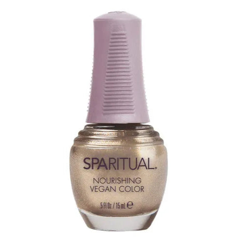 SPARITUAL Nourishing Vegan Nail Lacquer 0.5oz - Golden Thread #80653