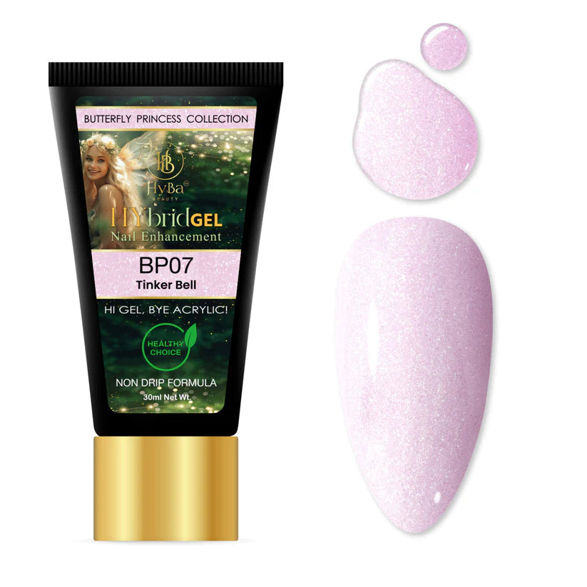 HYBA BEAUTY HyGEL™ Hybrid Gel Nail System - Butterfly Princess Collection