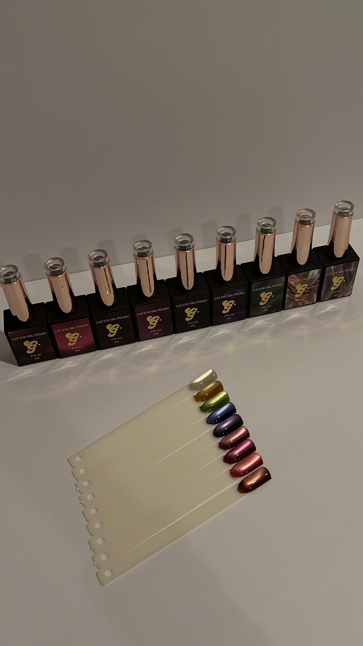 GELLICURE PRO★Cat Eye Gel Night Sparkle Series Full Set