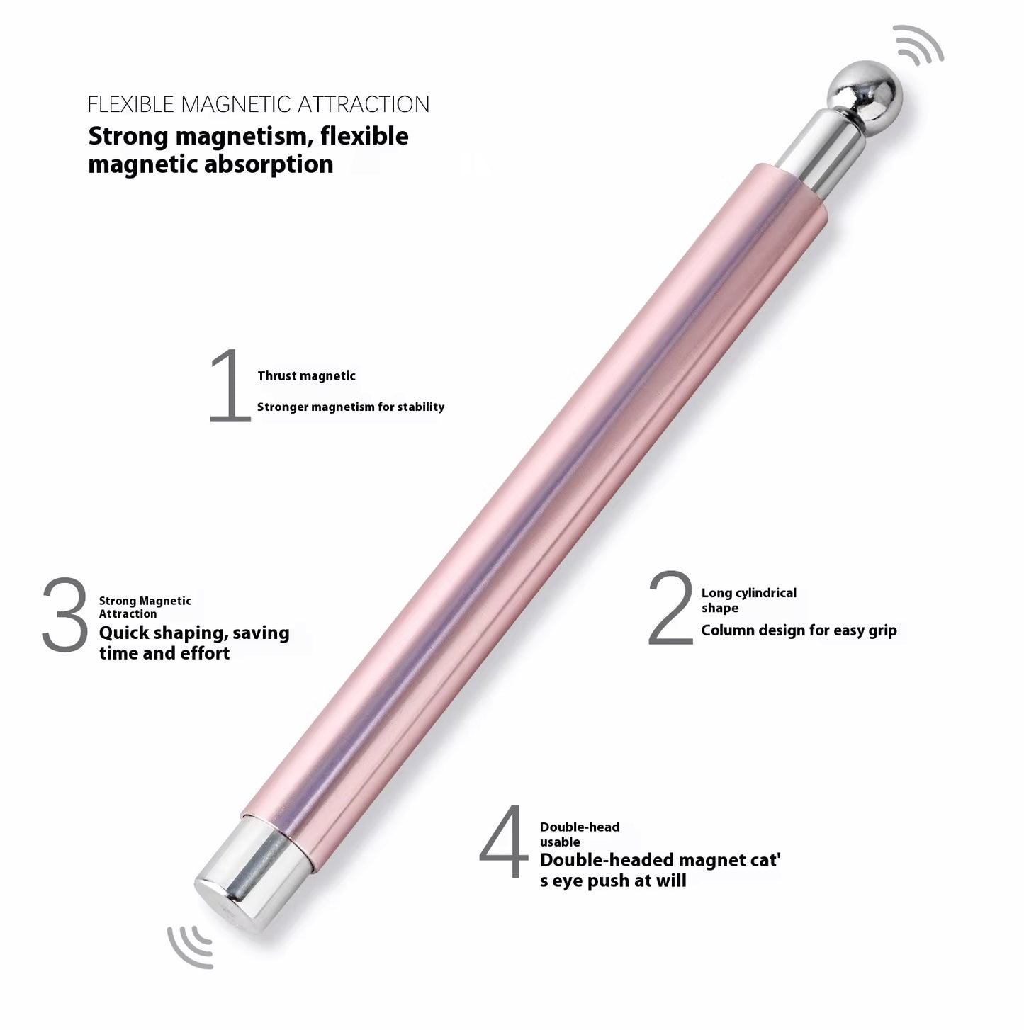 Cat Eye Magnet - Dual Magnet w/ Ball