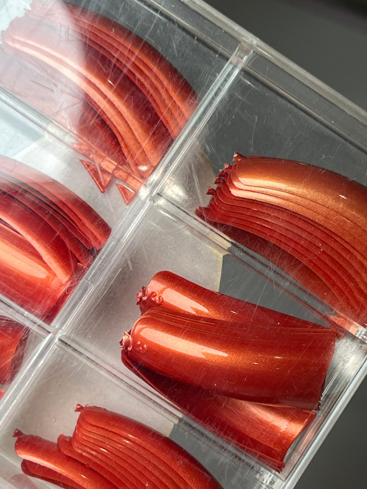 Luu Nail Designs Omely Color Tip 110pc - Burnt Orange