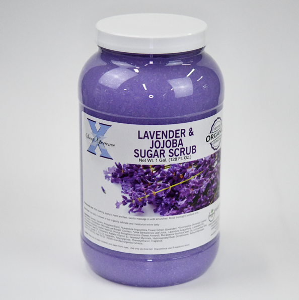SCENT XPERIENCE Organic Spa Sugar Scrub - Lavender & Jojoba