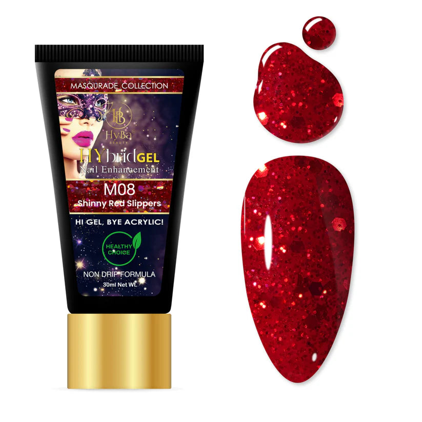 HYBA BEAUTY HyGEL™ Hybrid Gel Nail System - Masquerade Collection