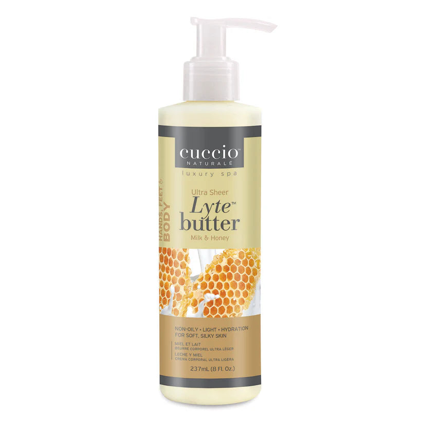 CUCCIO Naturale Ultra Sheer Lyte Butter Milk & Honey 8oz