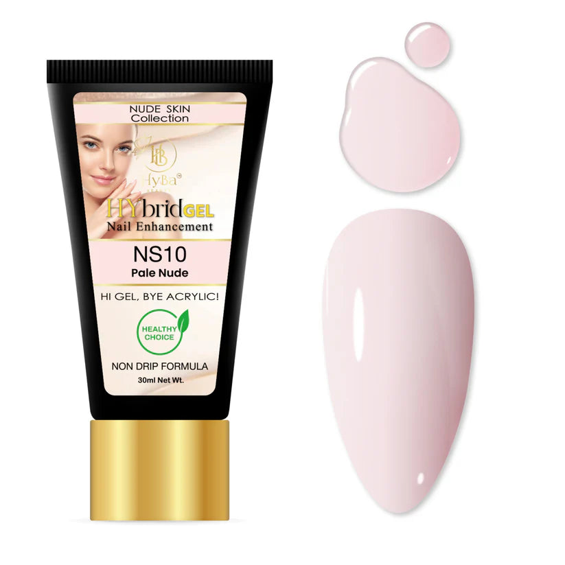 HYBA BEAUTY HyGEL™ Hybrid Gel Nail System - Nude Skin Collection