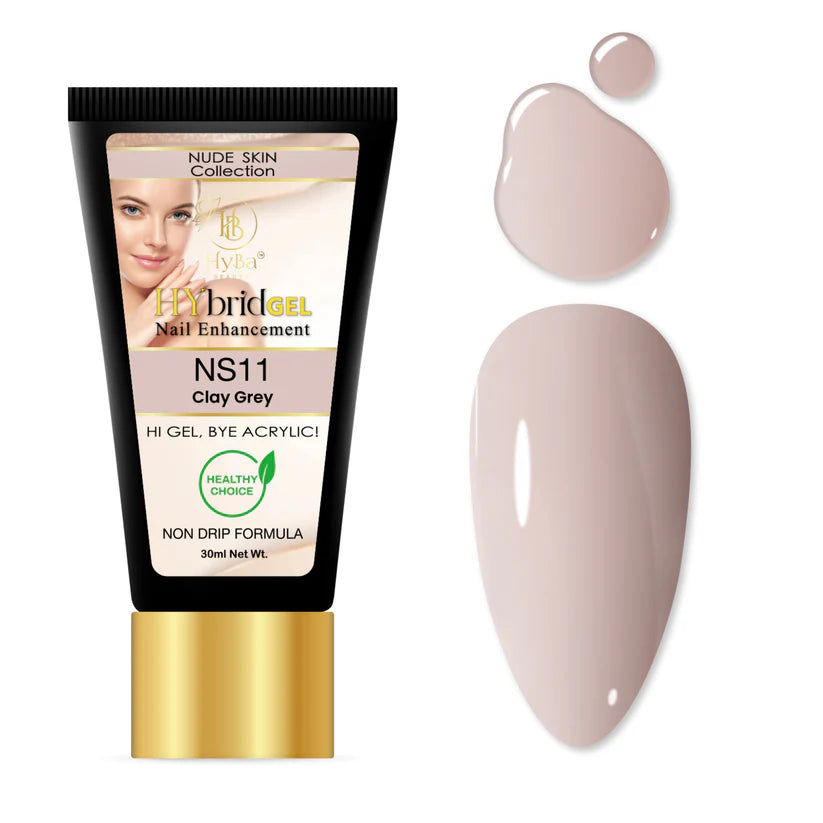 HYBA BEAUTY HyGEL™ Hybrid Gel Nail System - Nude Skin Collection