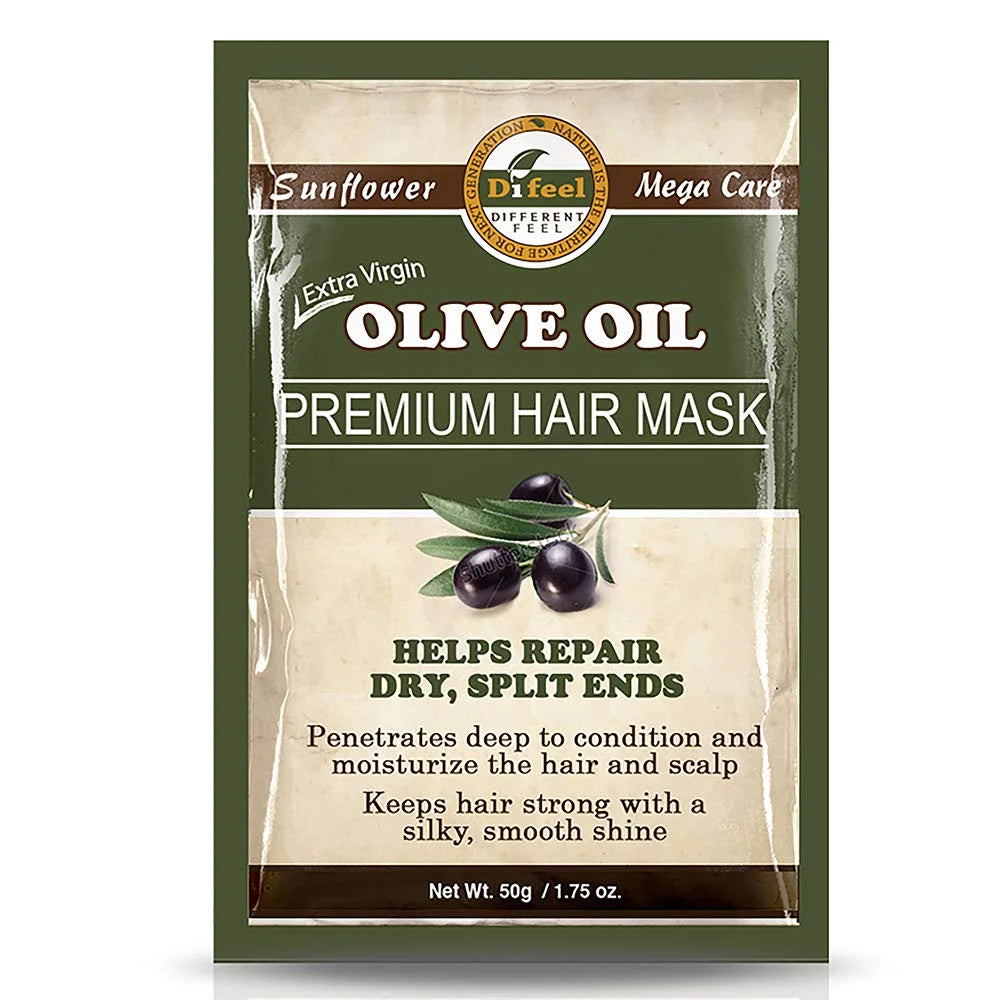 Difeel Premium Deep Conditioning Hair Mask - Olive Oil 1.75 oz