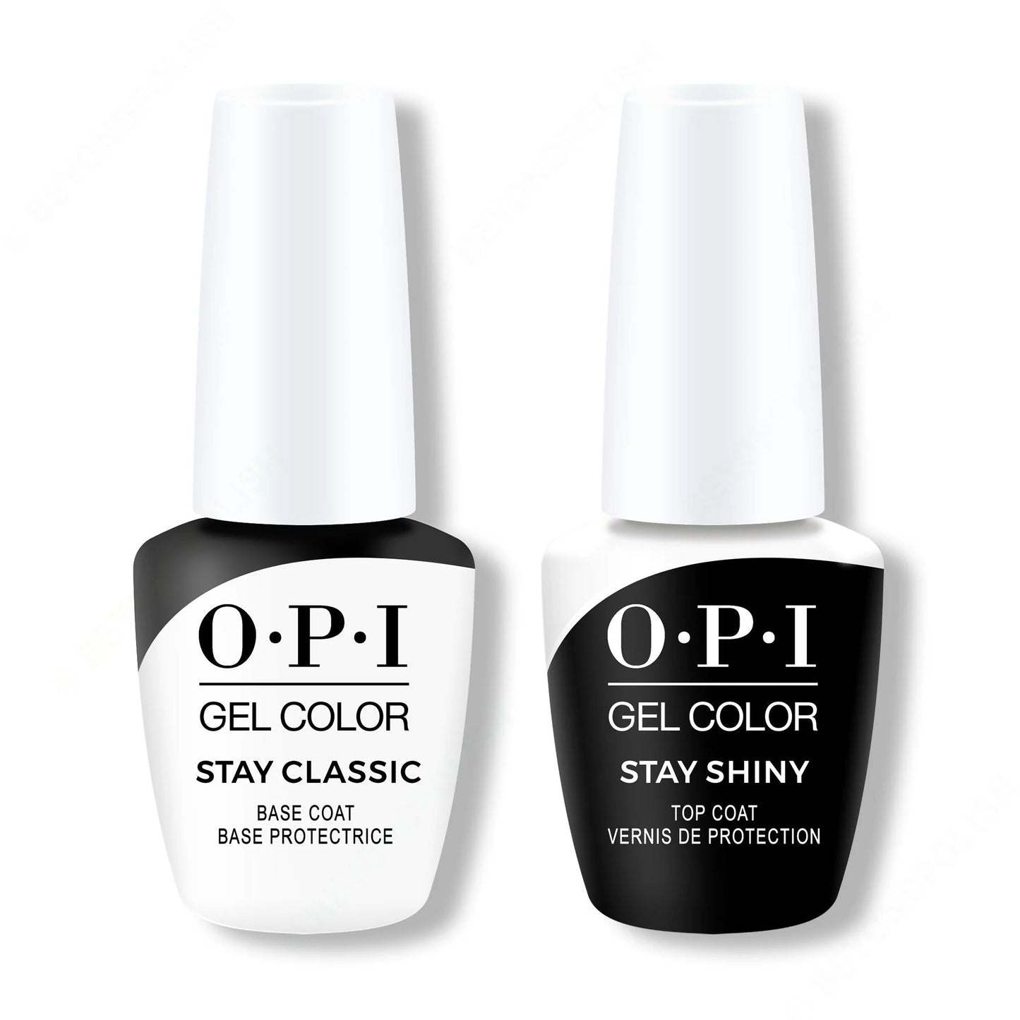 OPI Gel Color 0.5oz - Stay Classic Base & Stay Shiny Top Duo