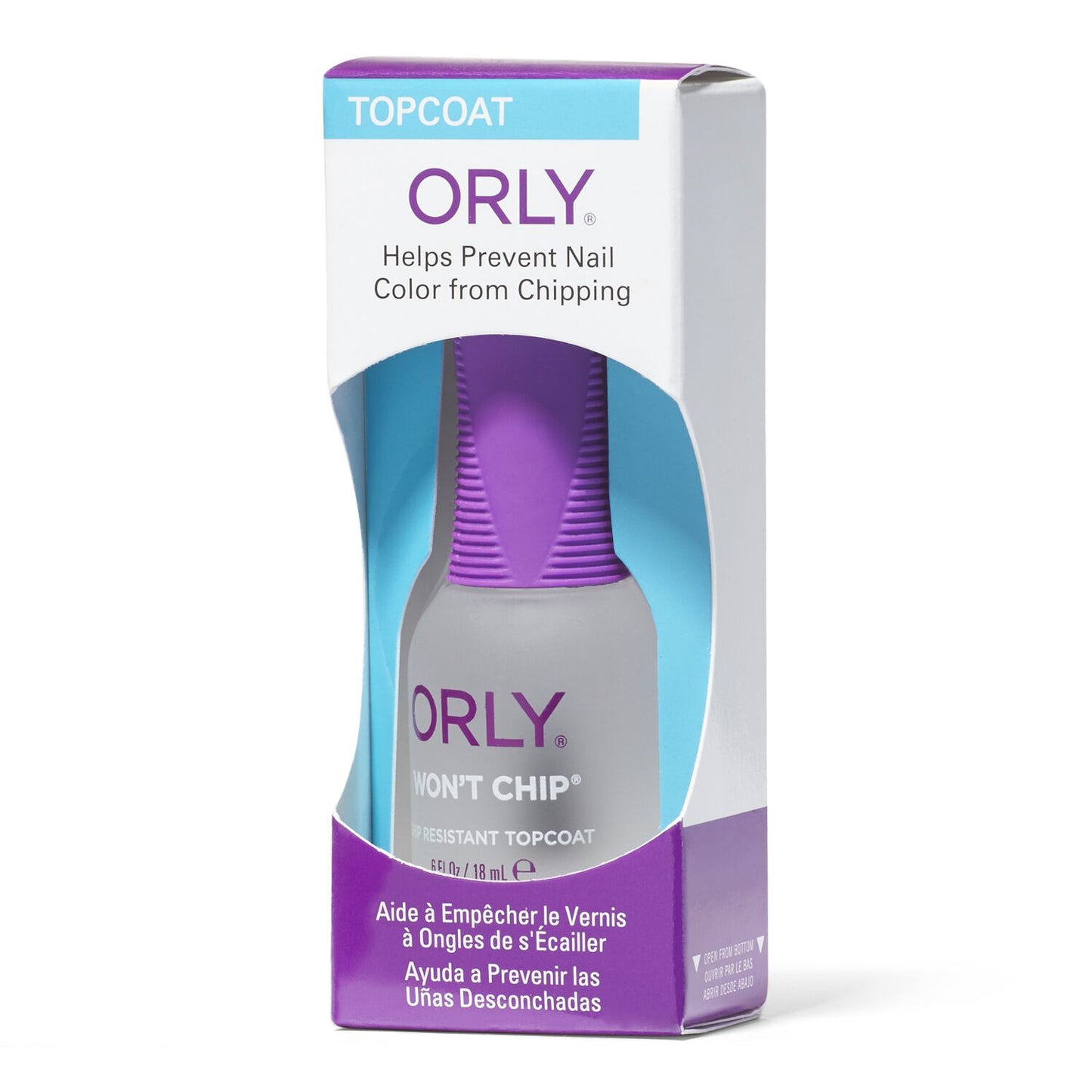 ORLY Won’t Chip Chip Resistant Top Coat 0.6oz