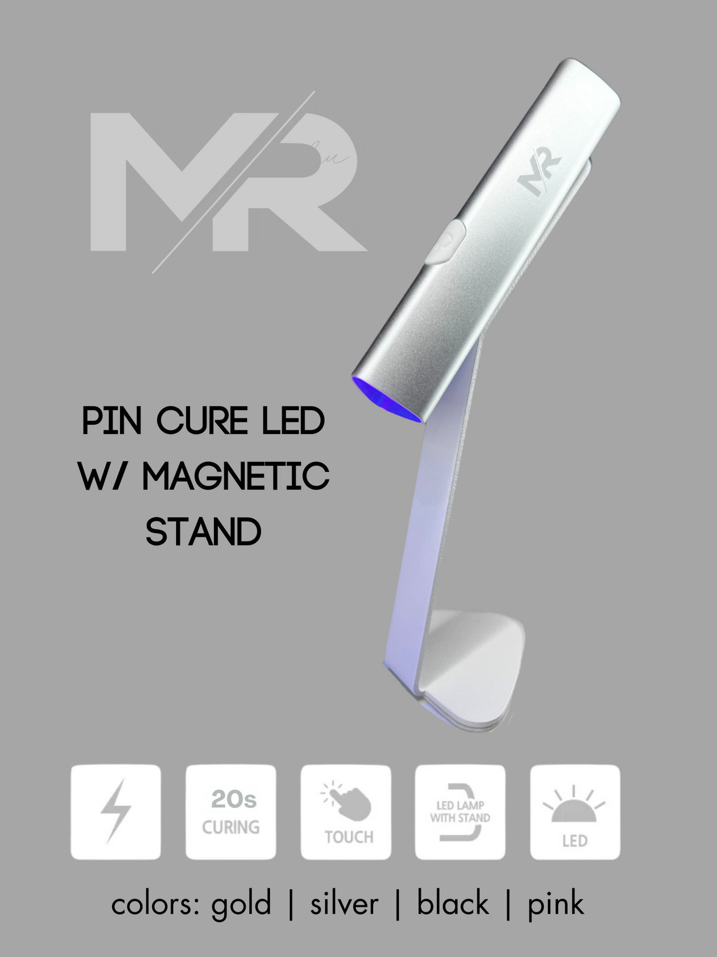 MR Pin Cure Lamp w/ Magnetic Stand