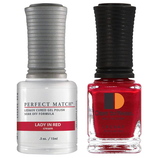 LECHAT Perfect Match Gel Duo - Lady in Red #PMS188