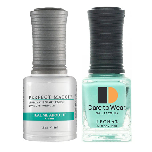 LECHAT Perfect Match Gel Duo - Teal Me About It #PMS257
