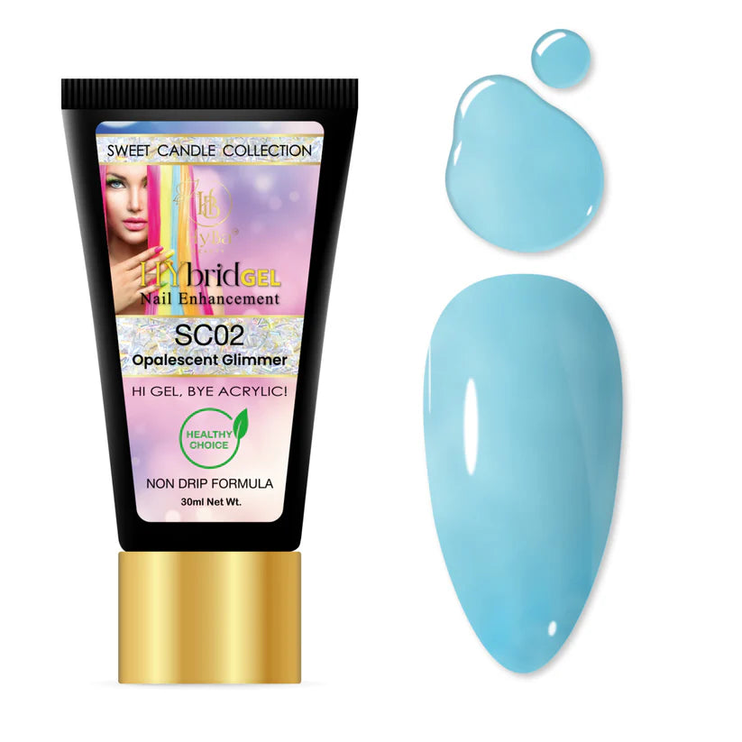 HYBA BEAUTY HyGEL™ Hybrid Gel Nail System - Sweet Candie Collection