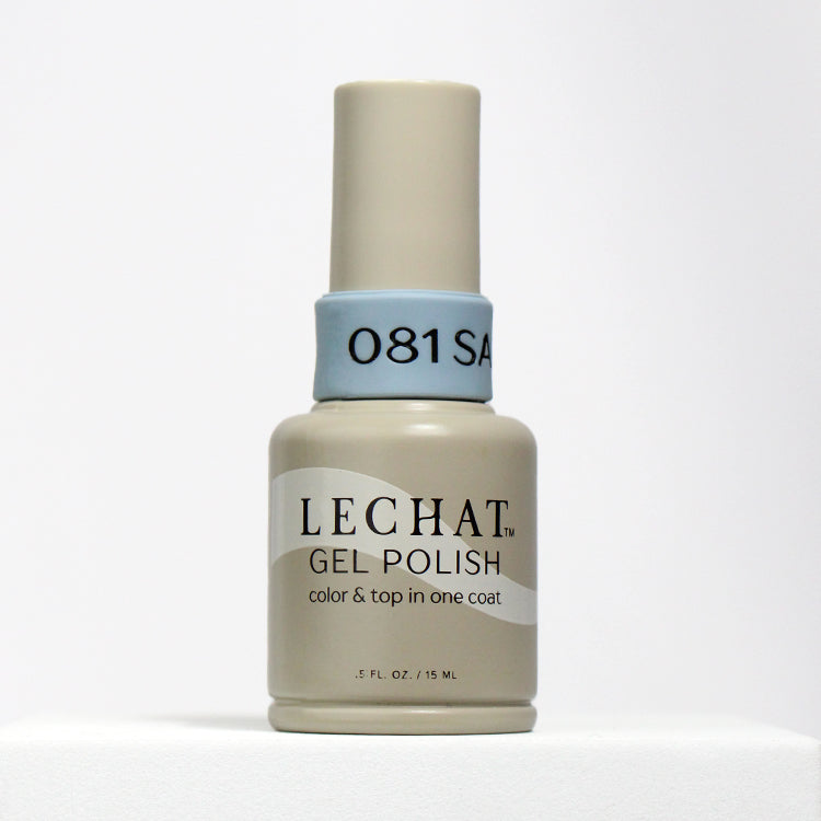 LECHAT Gel Polish Color & Top in One Coat Red October 0.5OZ - LG081