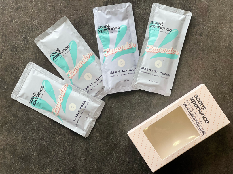 SCENT XPERIENCE 4 Step Organic Pedicure - Lavender