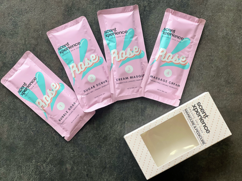 SCENT XPERIENCE 4 Step Organic Pedicure - Rose