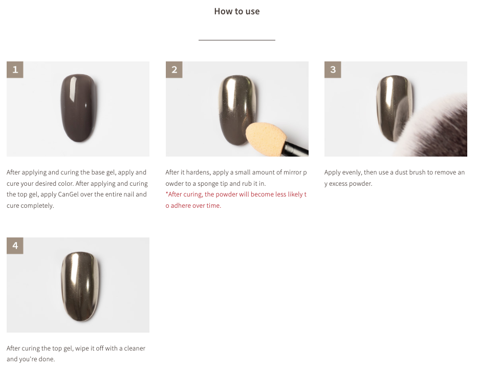 émena Mirror Powder (8 colors)