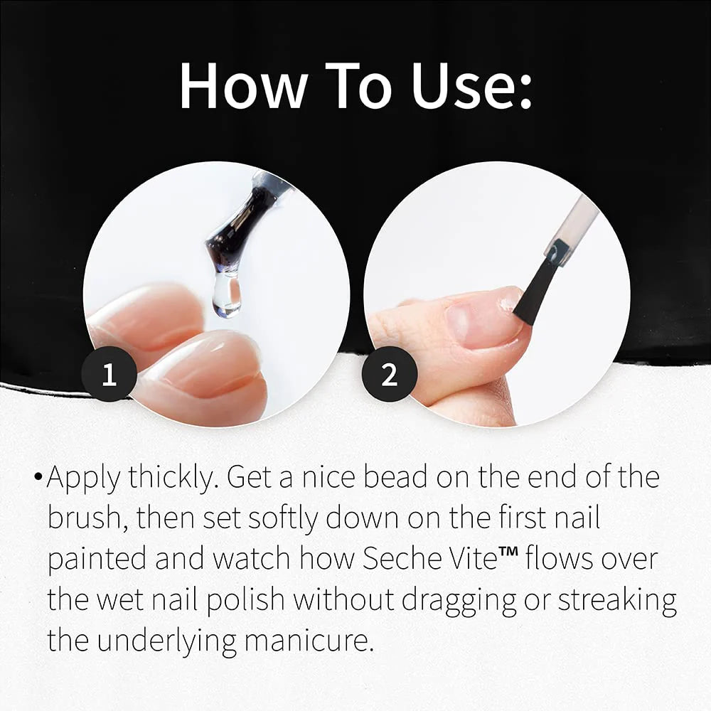 Seche Vite Top Coat 0.5oz