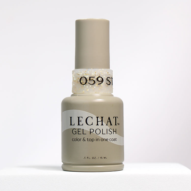 LECHAT Gel Polish Color & Top in One Coat Starfall 0.5OZ - LG059