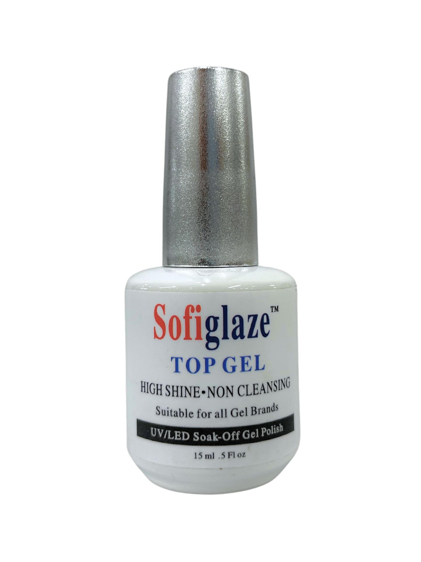 SOFIGLAZE Gel 0.5oz - Top Gel Non Cleansing