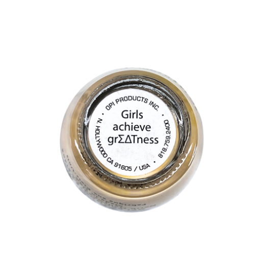 OPI Nail Lacquer 0.5oz - Girls achieve grΣΔΤness