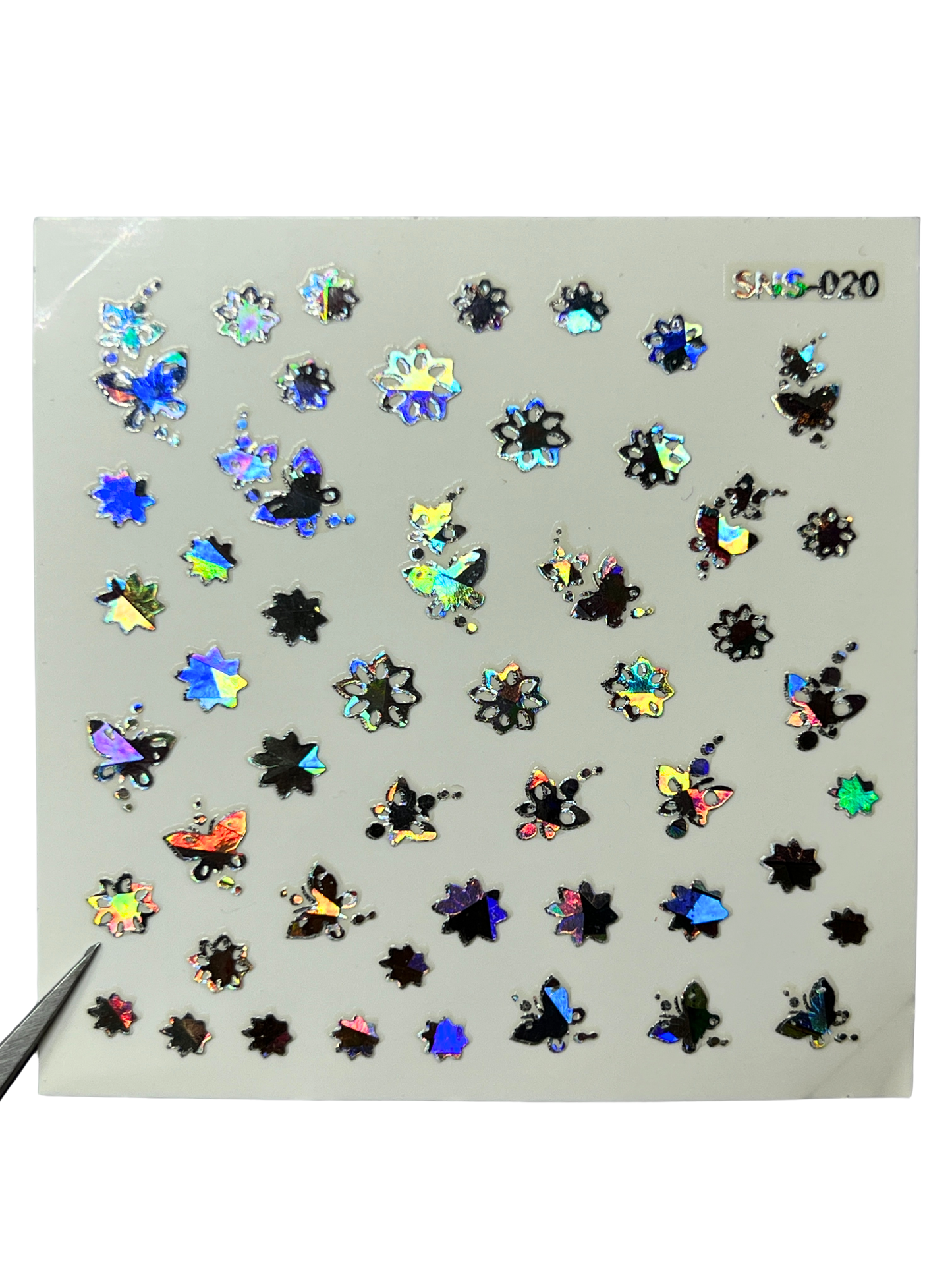 LECECIA Seashell Holographic Nail Stickers - SNS-020