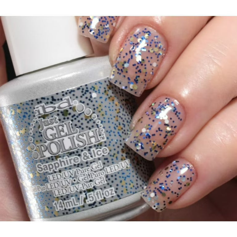 IBD Just Gel Polish 0.5oz - Sapphire and Ice #56918