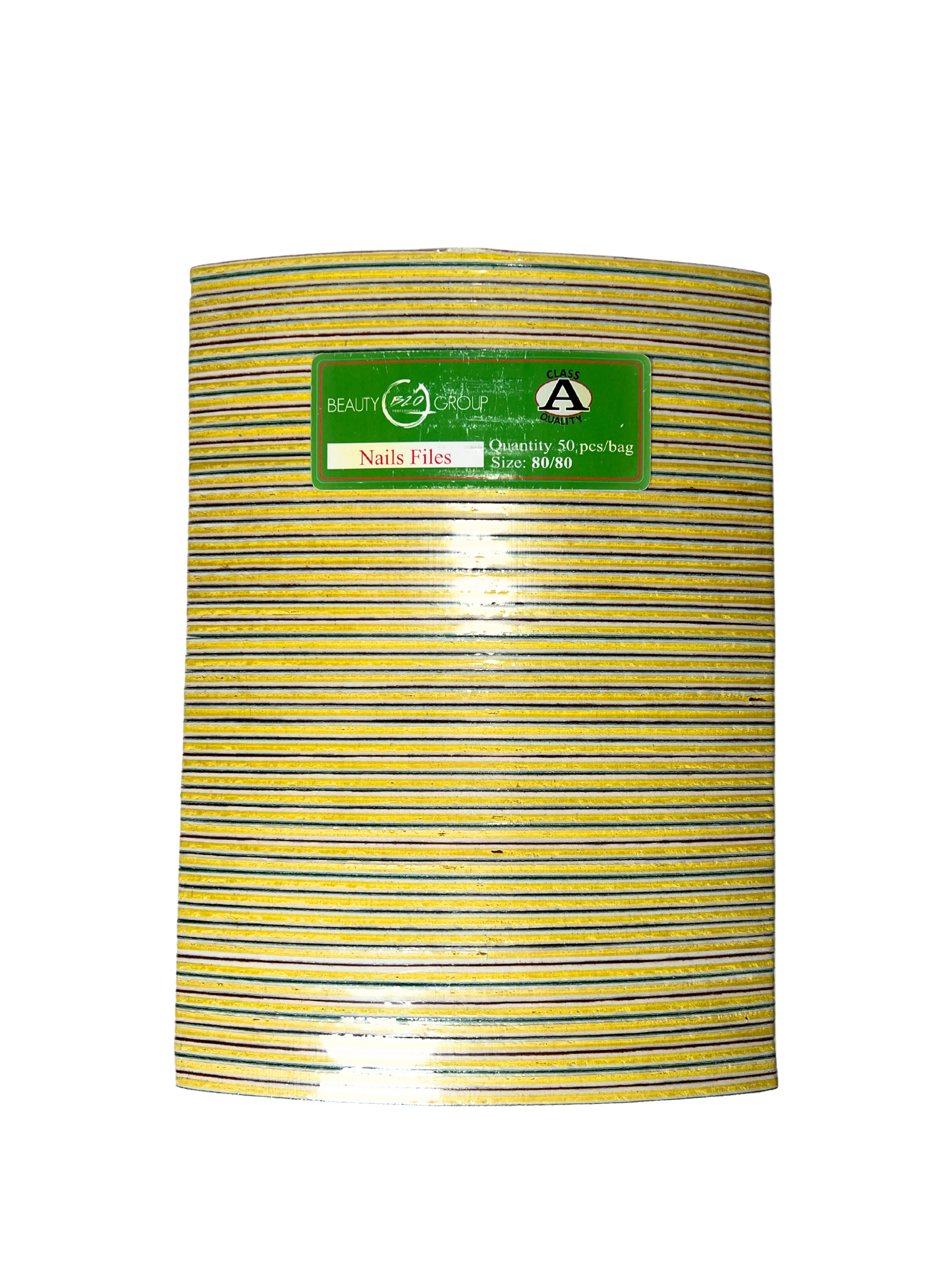 BEAUTY20 Half Moon Nail Files 7" - 80/80