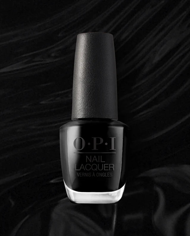OPI Nail Lacquer 0.5oz - Black Onyx #NLT02