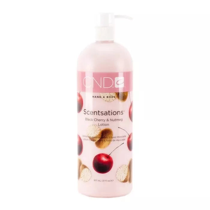 CND Scentsations Lotion 31oz - Black Cherry & Nutmeg