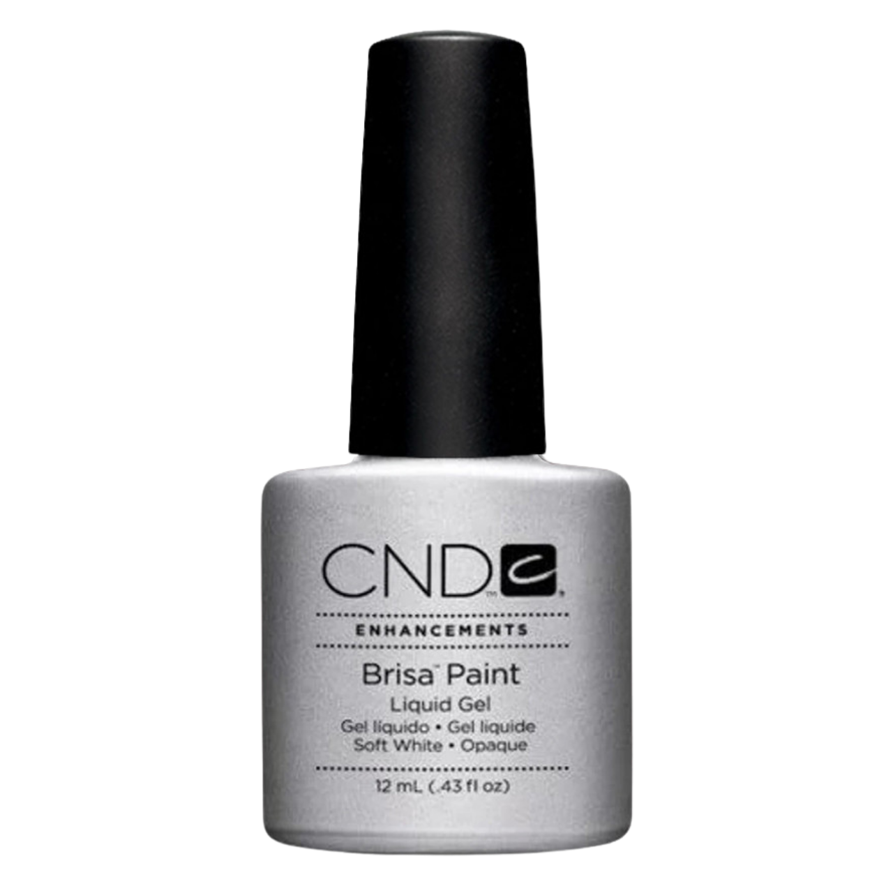 CND Brisa Paint Liquid Gel 0.43oz - Soft White