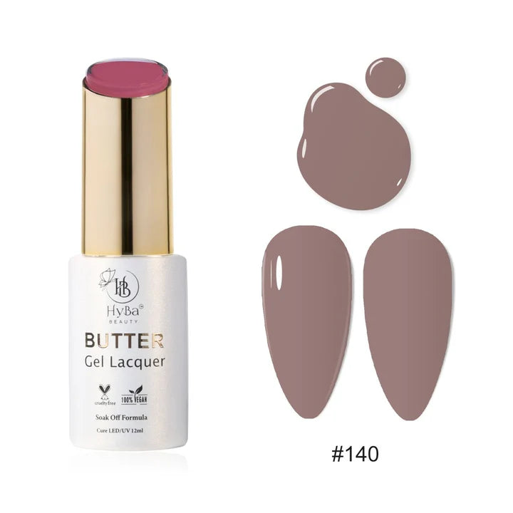HYBA BEAUTY Butter Gel Polish 12ml - SERIES 14 (#131 - #140)