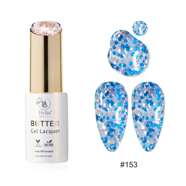 HYBA BEAUTY Butter Gel Polish 12ml - SERIES 16 (#151 - #160)