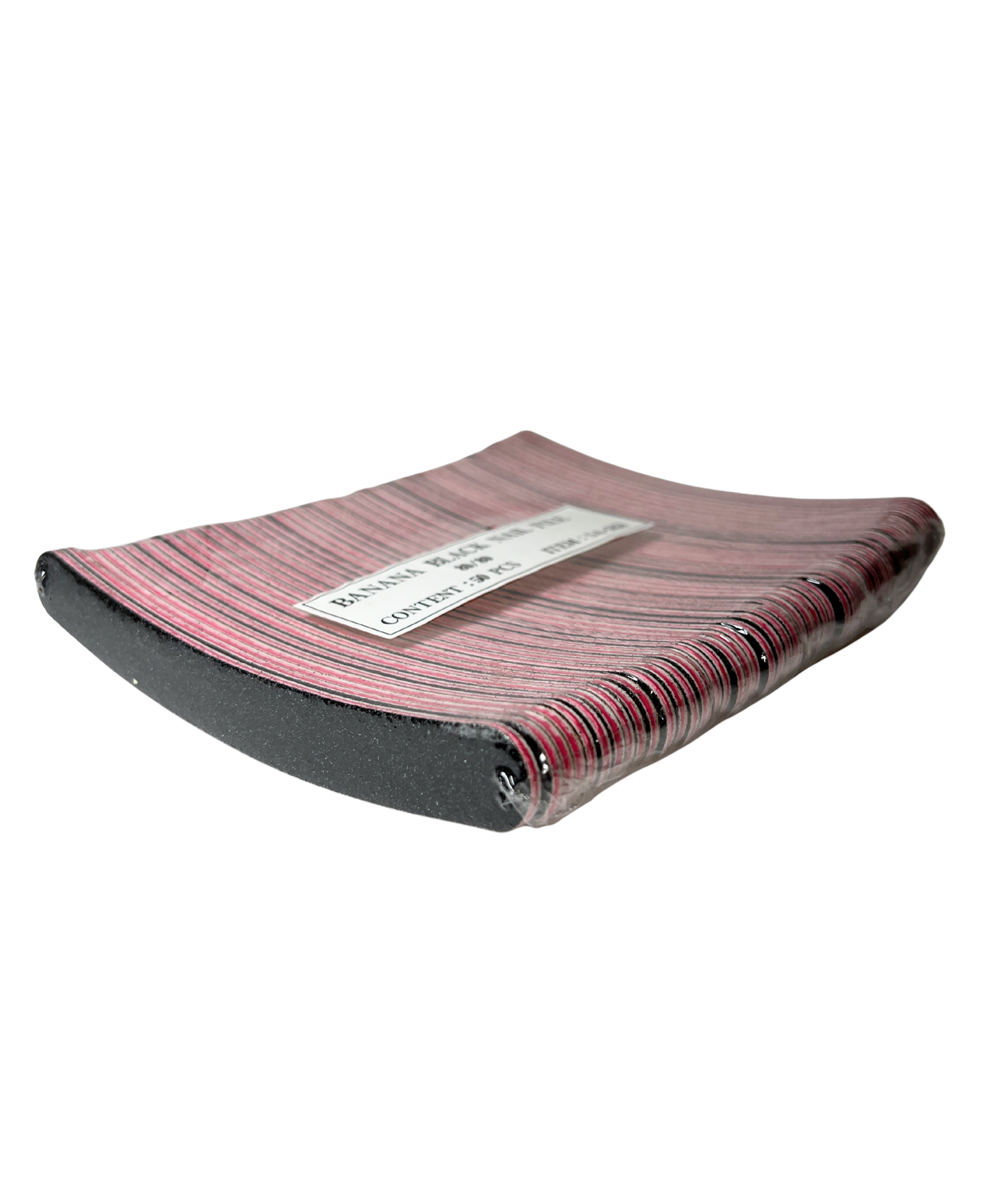 Banana Black Nail Files 7" - 80/80