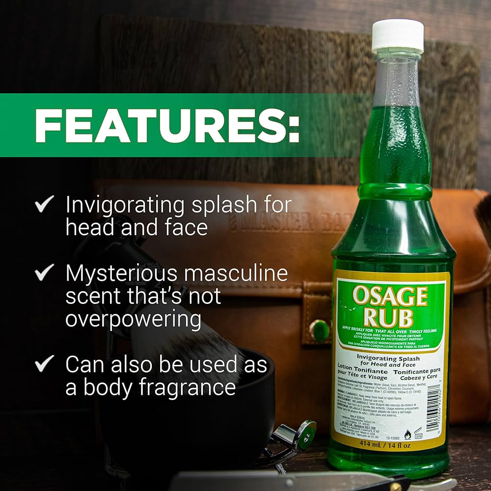 CLUBMAN Osage Rub 14oz