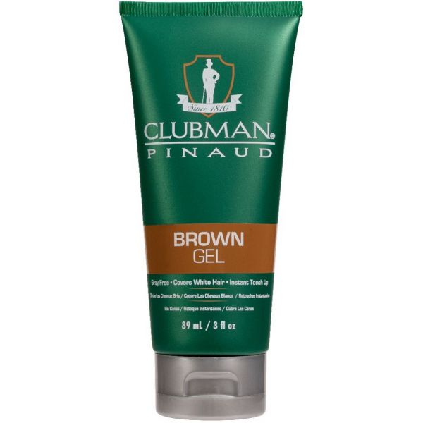 CLUBMAN Pinaud Brown Gel 3oz