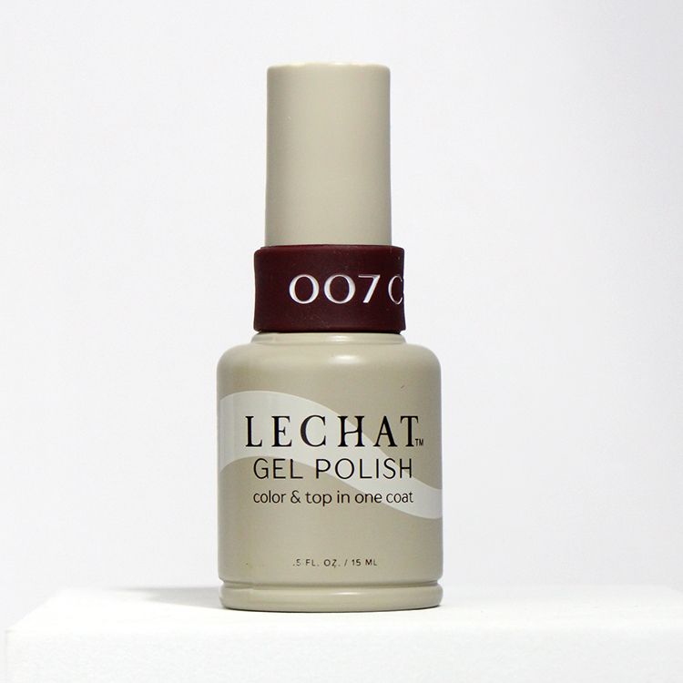 LECHAT Gel Polish Color & Top in One Coat Crow 0.5OZ - LG007