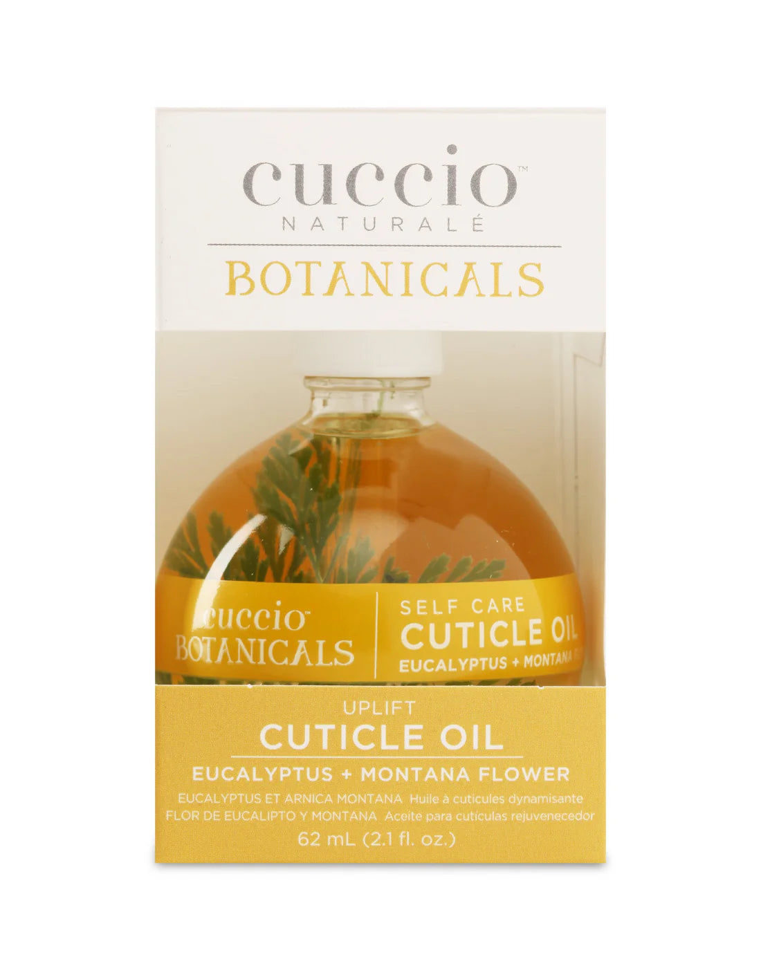 CUCCIO Botanicals Cuticle Oil 2.1 oz - Eucalyptus & Montana Flower