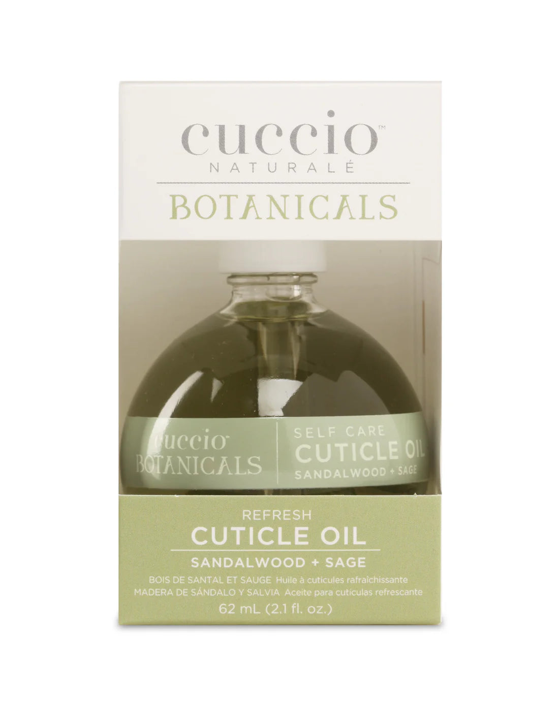 CUCCIO Botanicals Cuticle Oil 2.1 oz - Sandalwood & Sage